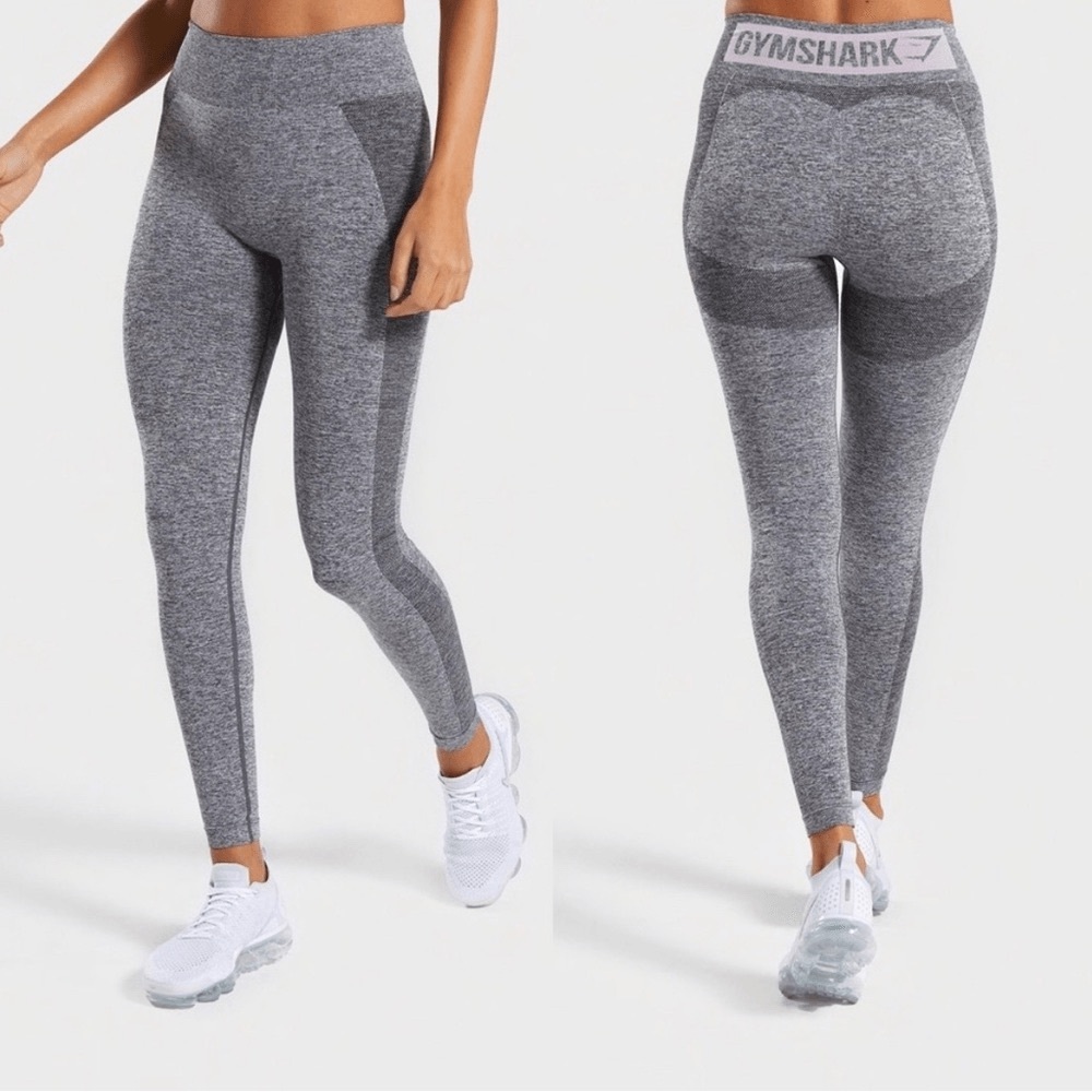 Grey Gymshark Flex High Waisted Leggings XS